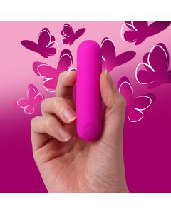Skins Super Excite Rechargeable Pink Bullet - 10 Functions